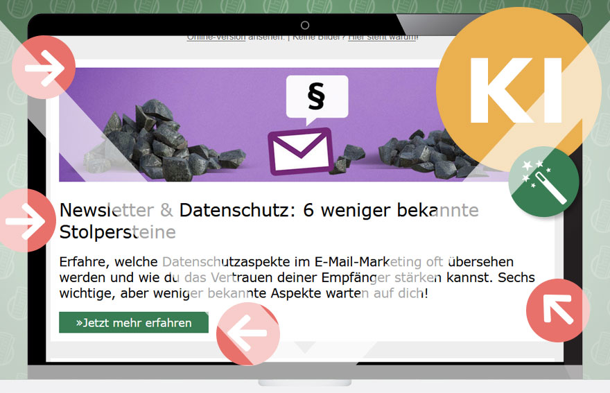 Dank KI Newsletter-Artikel in Sekunden erstellen